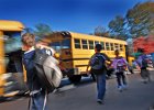 SchoolBusKids--1 copy  Students load the buses at Wellford Elementary School in Wellford Thursday afternoon, 11-02-06.   (NOTE: for ILLUSTRATION with Ashlei Stevens story on Spart District 5 school bus laws/policy.
